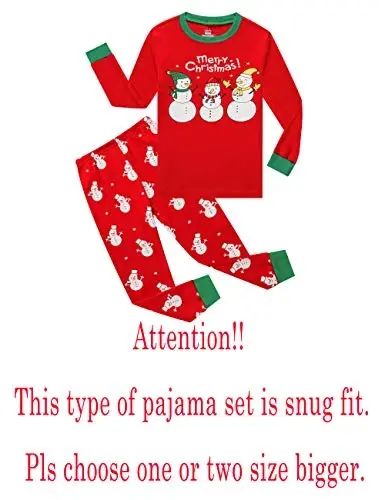 KikizYe Pajamas for Boys Pjs Kids Long sleeve Pijamas - 2