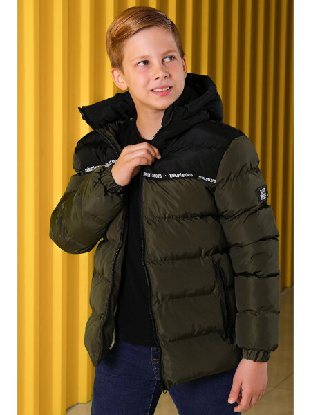 Haki Erkek Çocuk Şişme Mont KM.0027-Haki - LC WAIKIKI (1)