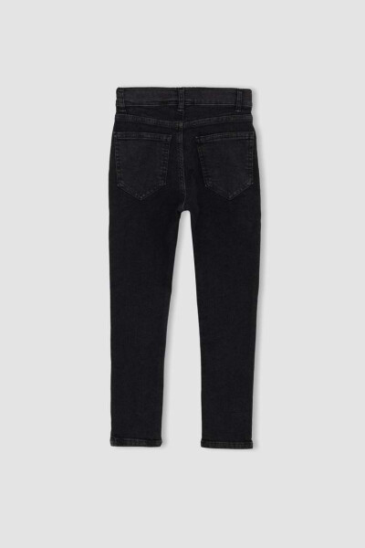 Erkek Çocuk Skinny Fit Jean Pantolon Siyah - 9