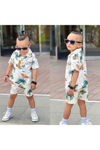 Erkek Çocuk Snoopy Şort Takım 11518 - RAPAPA