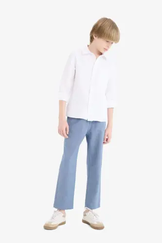 Standart Paça Pantolon Erkek Çocuk B7487A824SP - İndigo-IN254 - 3