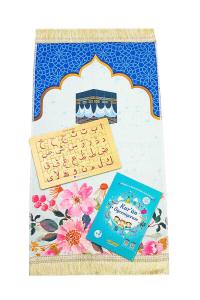 Erkek Çocuklar Için Elifba Öğreniyorum Seti-Mavi 