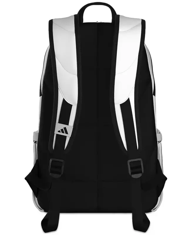 Men's Multiple Zippered Pockets Backpack Messenger - White - 2