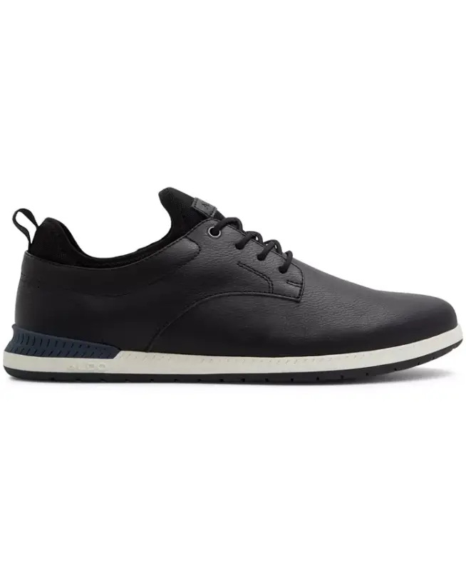 Men's Colby Derby Dress Casual Lace Up Sneaker - Black - 2