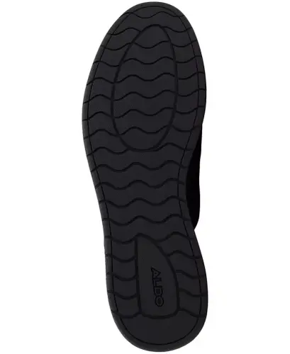 Men's Colby Derby Dress Casual Lace Up Sneaker - Black - 3