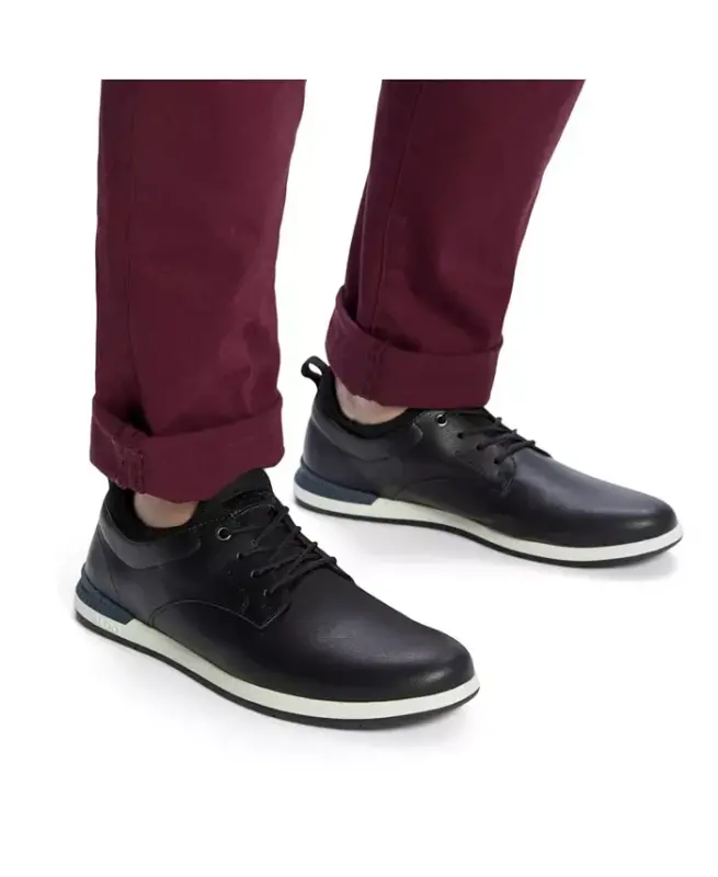 Men's Colby Derby Dress Casual Lace Up Sneaker - Black - 6