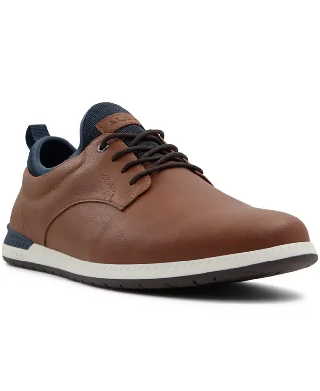 Men's Colby Derby Dress Casual Lace Up Sneaker - Cognac - 1