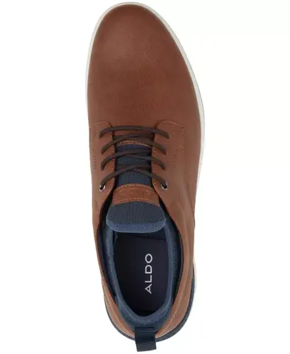 Men's Colby Derby Dress Casual Lace Up Sneaker - Cognac - 5