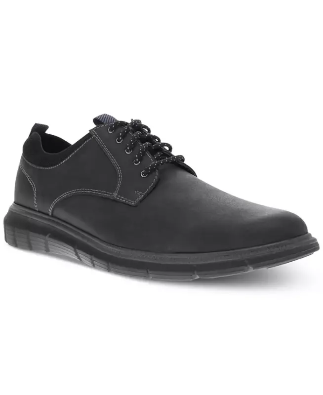 Men's Cooper Casual Lace-up Oxford - Black - 1
