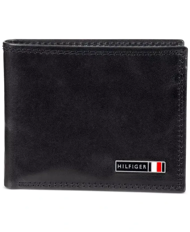 Erkek Cüzdanı Edisto RFID İnce Katlanır Cüzdan-Siyah - TOMMY HILFIGER