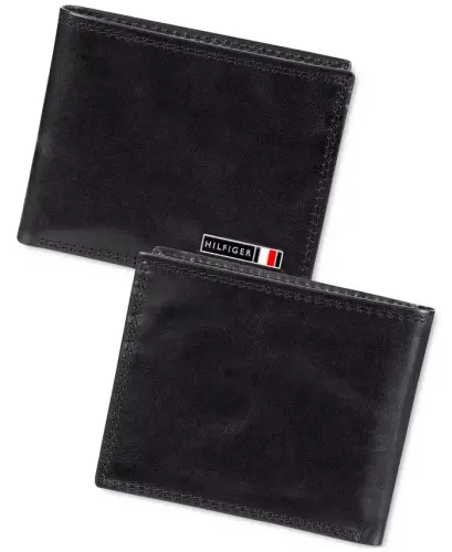 Erkek Cüzdanı Edisto RFID İnce Katlanır Cüzdan-Siyah - 6
