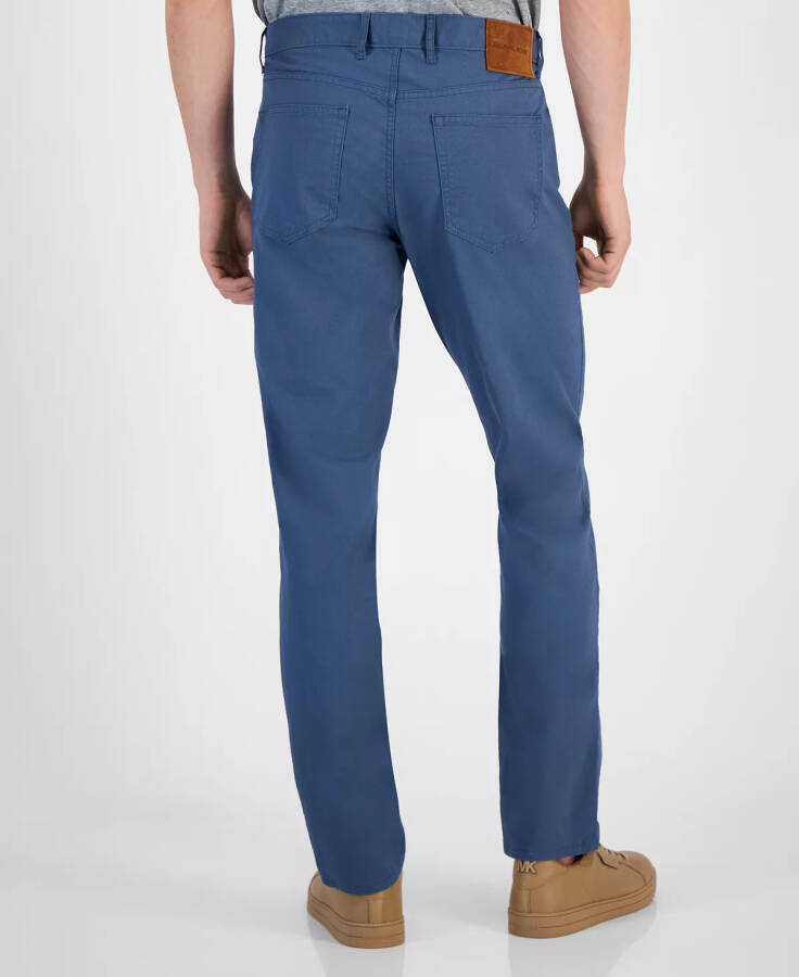 Erkek Dar Kalıp Chambray Pantolon - 6