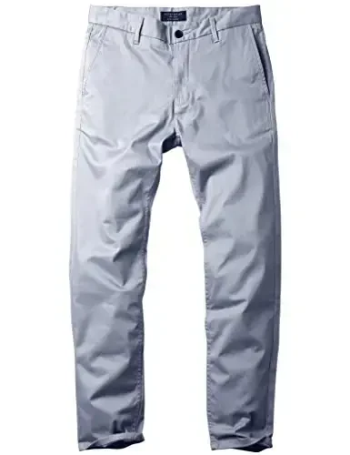 Match Men's Slim Tapered Stretchy Casual Pants - 2