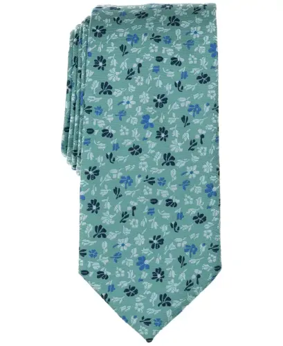 Men's Bayberry Floral Tie, Exclusively at Modazone - Green - 1