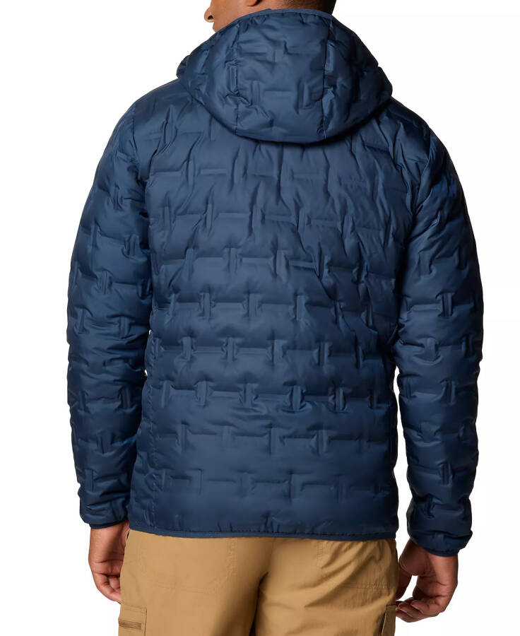 Erkek Delta Ridge II Down Zip-Front Kapüşonlu Mont Collegiate Navy - 2