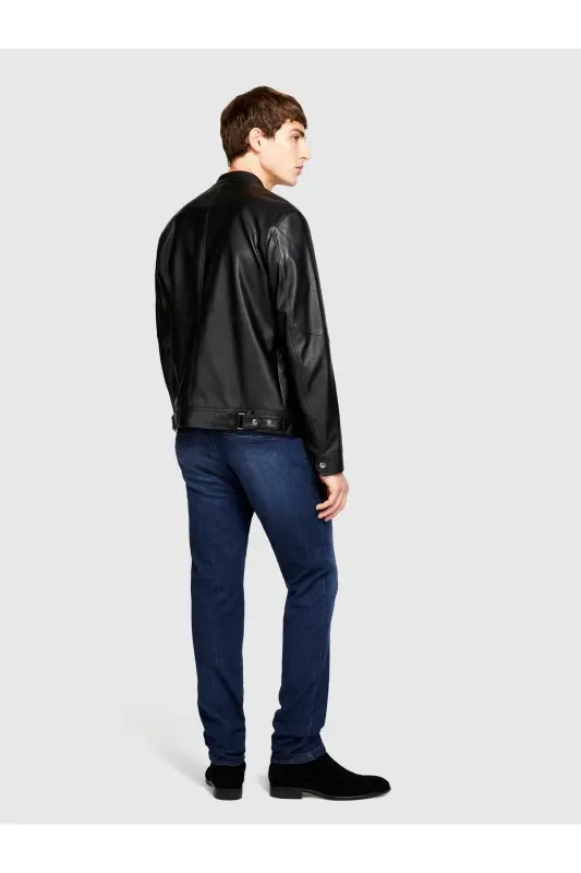 Erkek Denim Slim Fit Baltimora Chino Denim Pantolon-Denim - 4