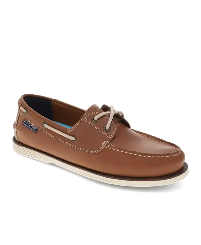 Men's Dennison Lace Up Shoe - Dark Tan - 1