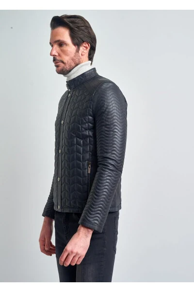 Erkek Deri Ceket - PIERRE CARDIN (1)