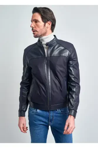 Erkek Deri Ceket - PIERRE CARDIN (1)