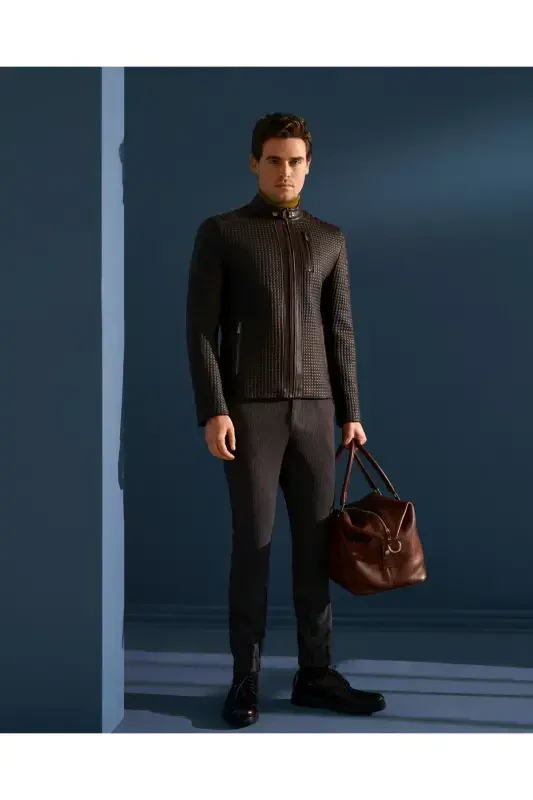 Erkek Deri Ceket - PIERRE CARDIN