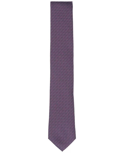 Men's Derwent Herringbone Tie, Exclusively at Modazone-Dusty Pink - ALFANI (1)