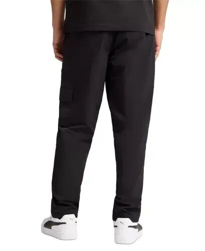 Erkek Dokuma Kargo Pantolonu-Puma Siyahı - 3