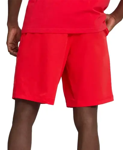 Men's Woven Logo Shorts - Red - 3