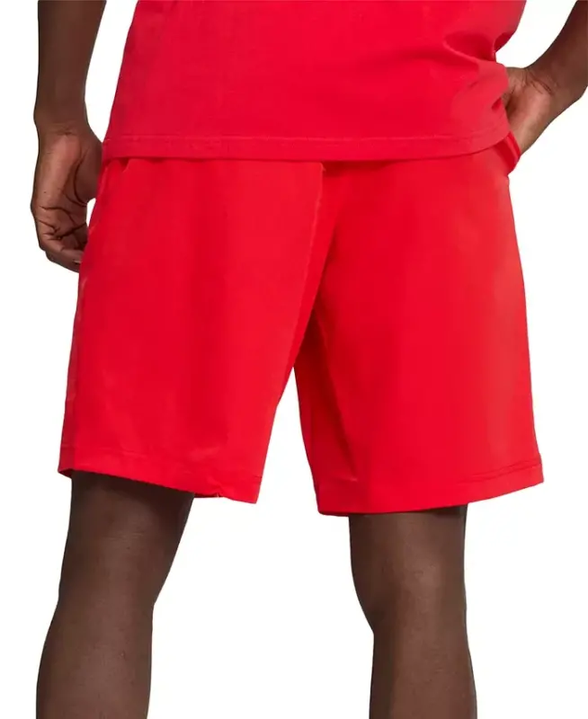 Men's Woven Logo Shorts - Red - 3