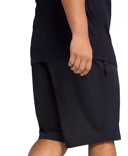 Men's Woven Logo Shorts - Blue - 2