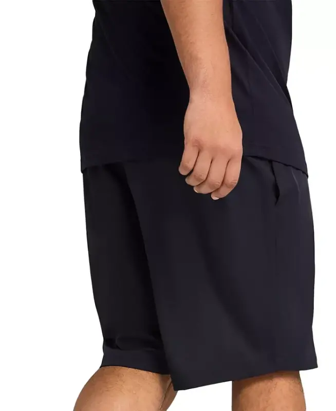 Men's Woven Logo Shorts - Blue - 2