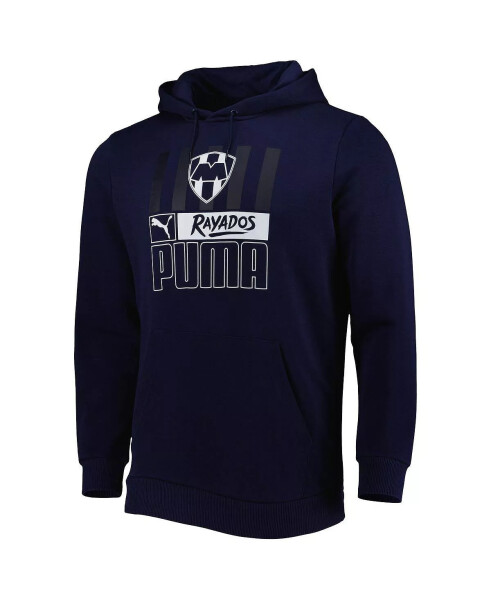 Erkek Donanma CF Monterrey FtblCore Takım Fermuarlı Kapüşonlu Sweatshirt Donanma - 3