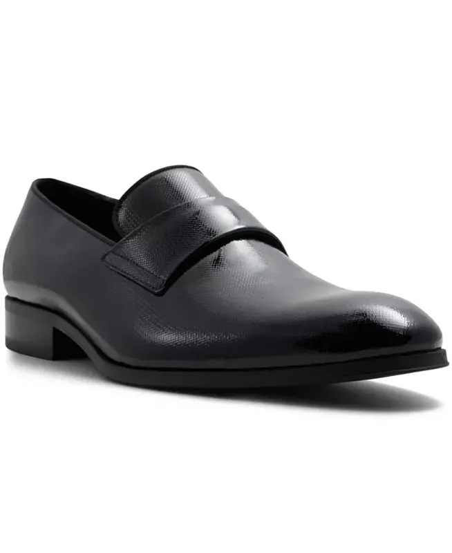 Men's Doncaster Dress Loafers-Black - ALDO