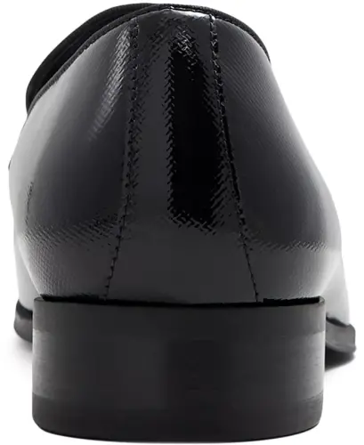 Men's Doncaster Dress Loafers-Black - 3