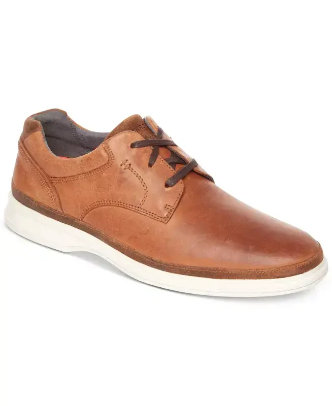 Men's Dressports 2 Go Pt Oxford Shoes-New Caramel - ROCKPORT