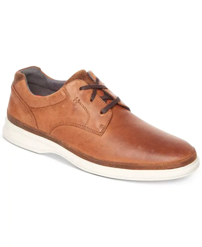 Men's Dressports 2 Go Pt Oxford Shoes-New Caramel - ROCKPORT