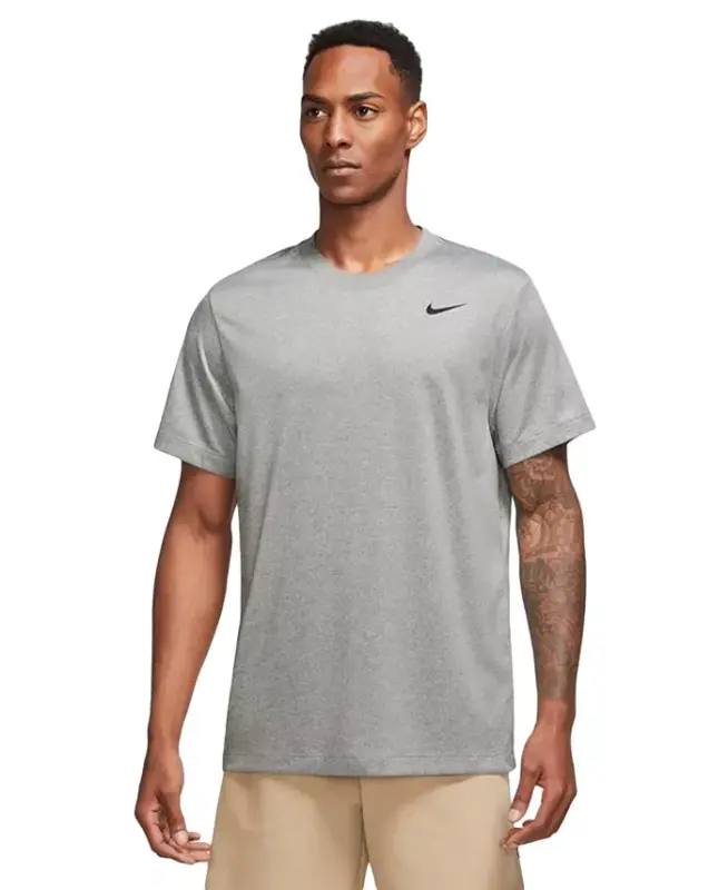 Men's Dri-FIT Legend Fitness T-Shirt - Tumbled Gray - 1