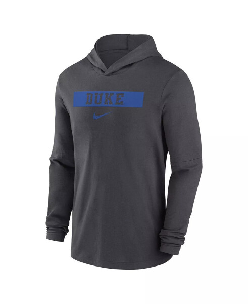 Erkek Duke Devils Sideline Hoodie Performans Uzun Kollu Tişört Kraliyet Mavisi - 5