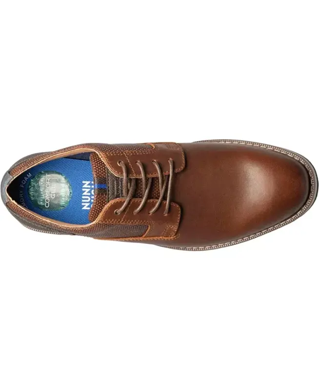 Men's Circuit Plain Toe Lace-Up Oxford-Brandy - 7