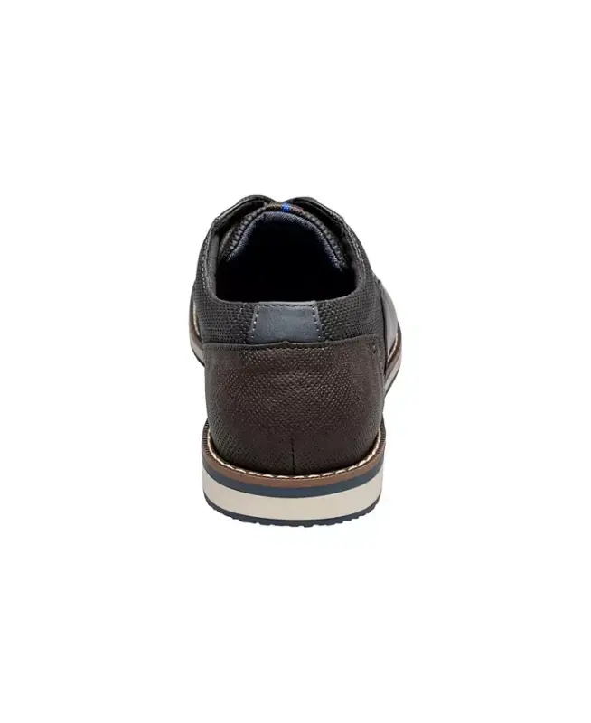 Men's Circuit Plain Toe Lace-Up Oxford-Black Multi - 3