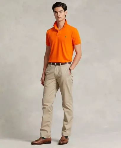 Men's Straight-Fit Stretch Chino Pants-Classic Tan - POLO RALPH LAUREN (1)