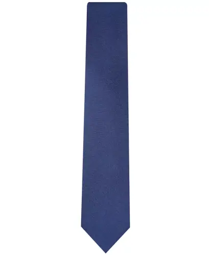 Men's Solid Tie, Created for Modazone - Navy - CLUB ROOM (1)