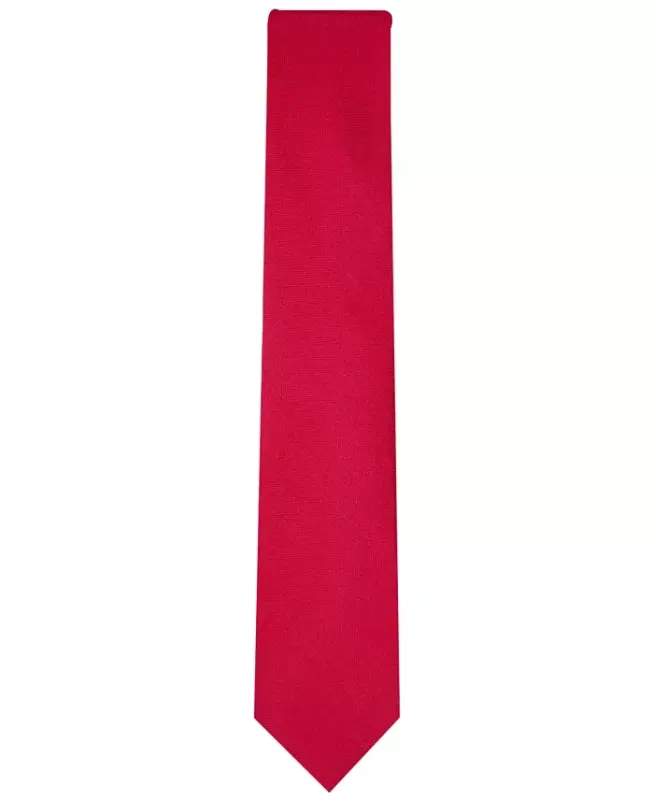 Men's Solid Tie, Created for Modazone - Red - 2