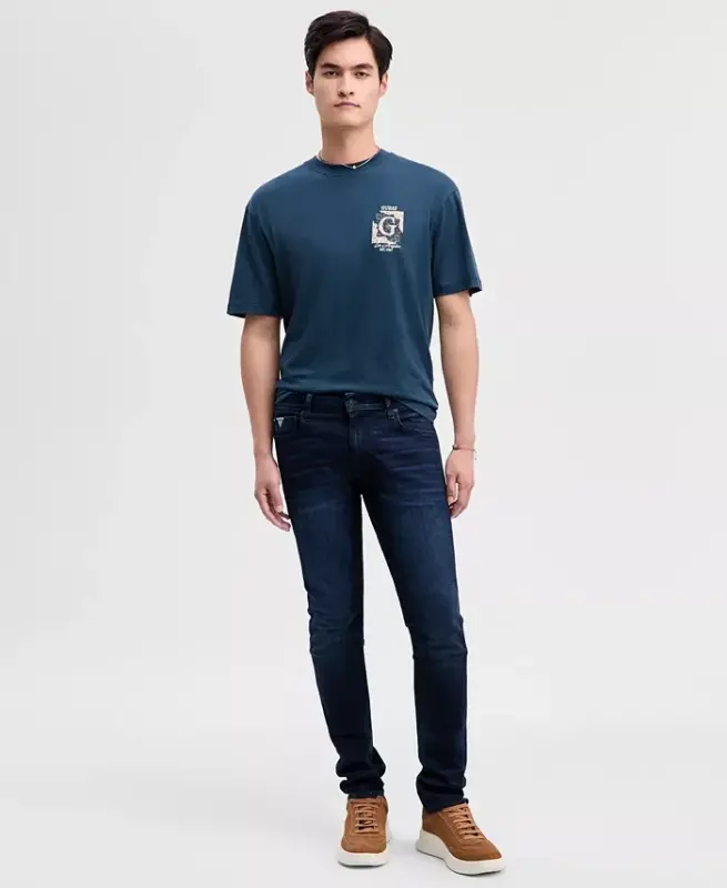 Men's Eco Slim Tapered Fit Jeans - Ringer Wash Indigo - 4