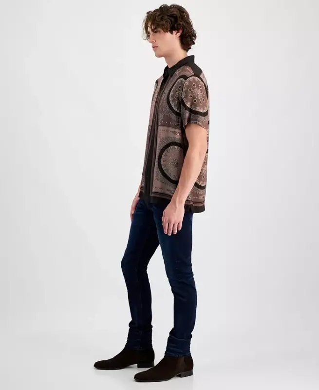 Men's Eco Slim Tapered Fit Jeans - Ringer Wash Indigo - 6