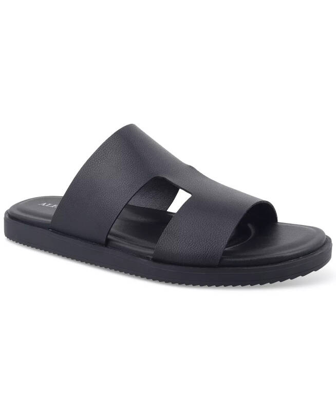 Men's Edgarr Slide Sandals, Exclusively at Modazone - Black - 1