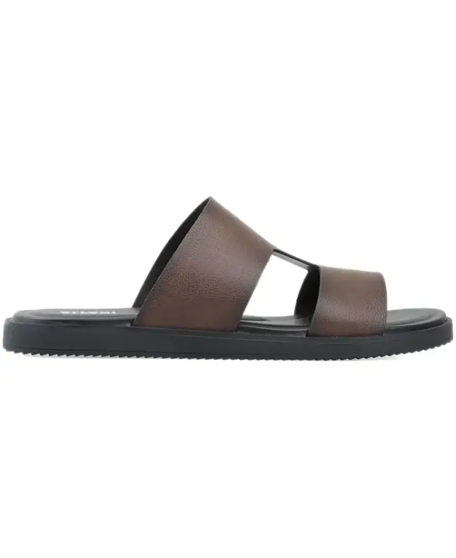 Men's Edgarr Slide Sandals, Exclusively at Modazone - Classic Brown - 2