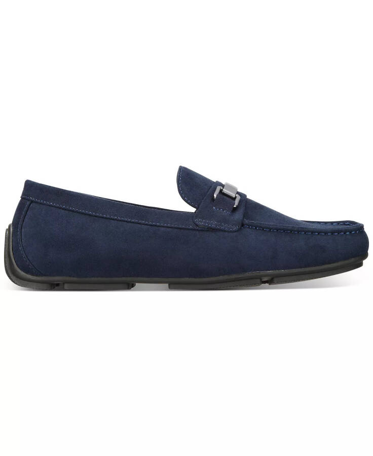 Erkek Egan Sürüş Loafer'ları, Modazone Navy için Oluşturuldu - 2