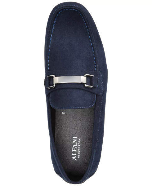 Erkek Egan Sürüş Loafer'ları, Modazone Navy için Oluşturuldu - 4