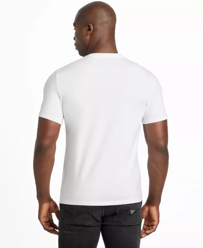 Men’s Eco Tonal Logo T-Shirt - White - 4