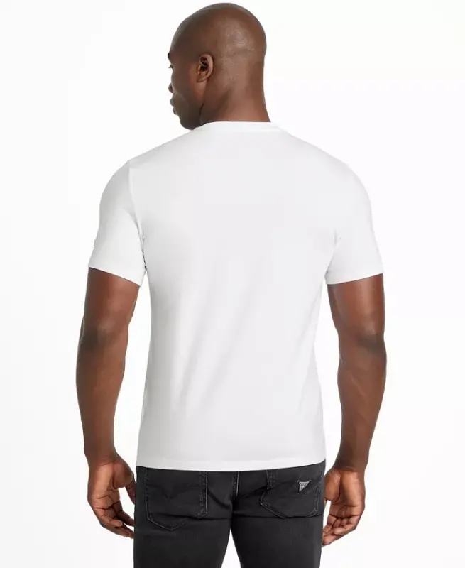 Men’s Eco Tonal Logo T-Shirt - White - 4